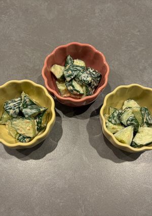 きゅうりの胡麻味噌マヨ-レシピのメイン写真