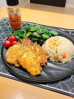 鶏胸肉のスパイスカレーチーズピカタ-レシピのメイン写真