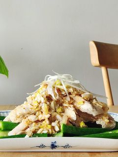 レンジde蒸し鶏☆鶏ささみの棒々鶏☆夕食-レシピのメイン写真