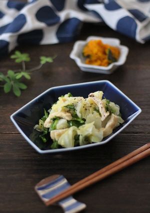 きゃべつと油揚げの中華風煮物-レシピのメイン写真