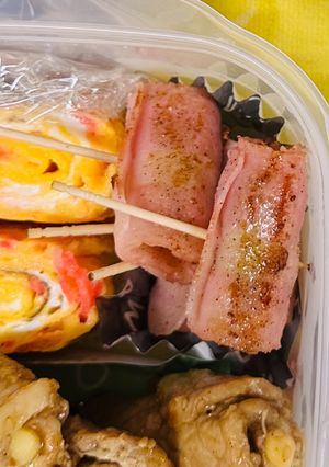 ねぎのベーコン巻き(お弁当おかずに)-レシピのメイン写真