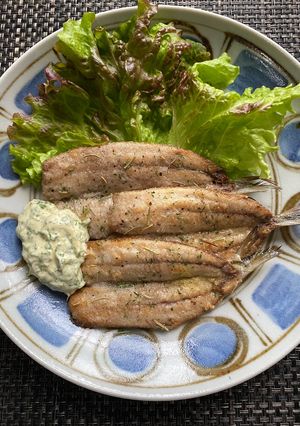 鰯のムニエル　ハーブ香る特製マヨソース-レシピのメイン写真