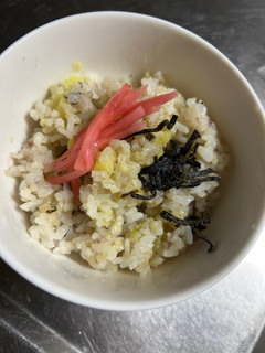 さつまいもともずくスープの炊き込みご飯-レシピのメイン写真