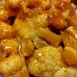 カリフラワーのクリームトマト煮