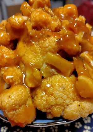 カリフラワーのクリームトマト煮-レシピのメイン写真
