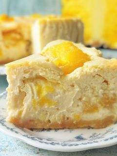 ジュワとろっ☆パイナップルチーズケーキ-レシピのメイン写真