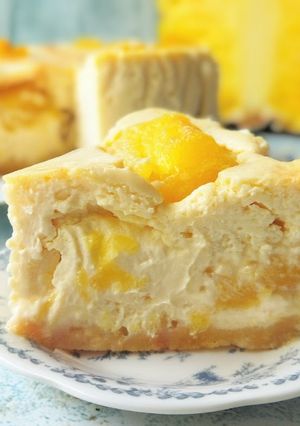 ジュワとろっ☆パイナップルチーズケーキ-レシピのメイン写真