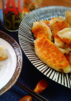 ＊息子のリクエスト☆背脂入り肉餃子＊-レシピのメイン写真