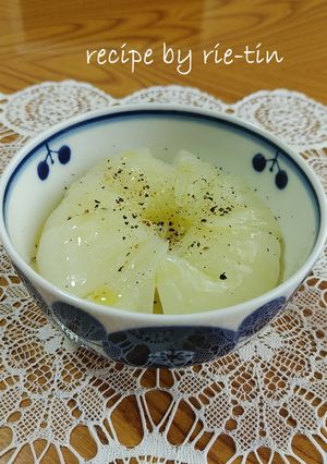 ✤レンチン！新玉葱のオリーブオイル和え✤-レシピのメイン写真