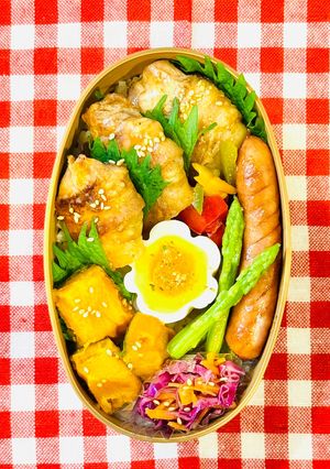簡単☆美味しい！ズッキーニの肉巻き弁当-レシピのメイン写真