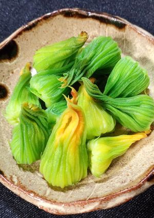 花ズッキーニ-レシピのメイン写真