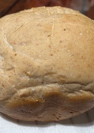 HB 全粒粉入りふわふわ半量食パン　覚書-レシピのメイン写真