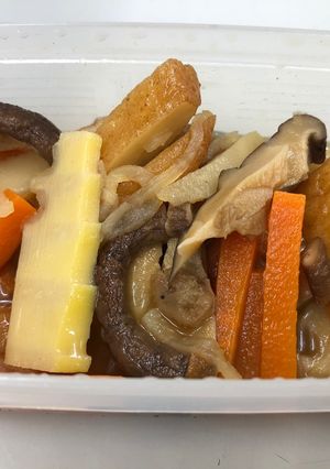 たけのこ、切り干し大根と野菜の煮物-レシピのメイン写真