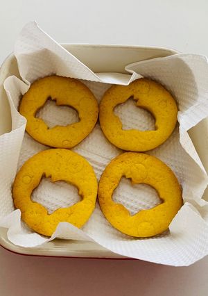 お月見かぼちゃクッキー🎃🍪-レシピのメイン写真