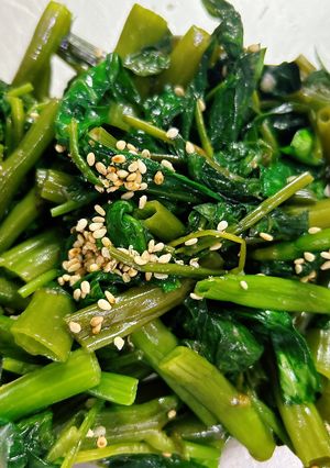 レンチンかんたん！空芯菜のナムル-レシピのメイン写真
