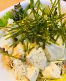 時短サラダ●ミニ豆腐のくずしサラダ