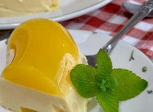 オレンジジュースで二層ババロア♪-レシピのメイン写真