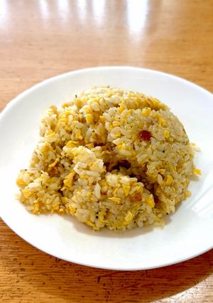 【禁断の融合】ペペロンチーノ炒飯-レシピのメイン写真