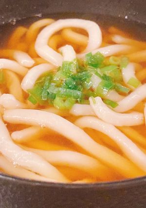うどん。6分3ステップで超美味♪-レシピのメイン写真