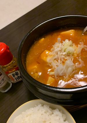 麻婆豆腐！トゥッペギで見た目本格的-レシピのメイン写真