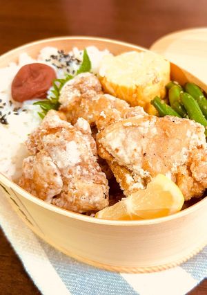 塩からあげ弁当-レシピのメイン写真
