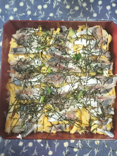 アリサの本気🐰アジのちらし寿司🐟️-レシピのメイン写真