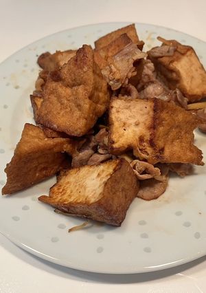 厚揚げと豚の生姜焼き-レシピのメイン写真