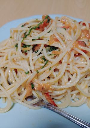 トマトと大葉のパスタ-レシピのメイン写真