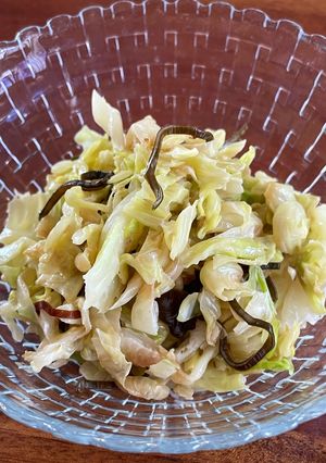 千切りキャベツの塩昆布☆白だしマヨ和え-レシピのメイン写真
