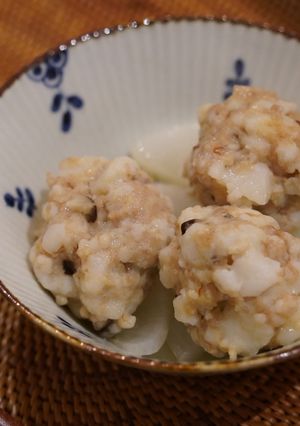 ふわふわ鶏団子-レシピのメイン写真