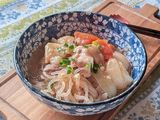 豚肉で作る みそ味の肉じゃが♪