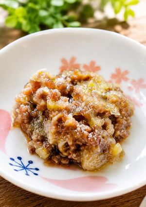 エシャレット肉味噌-レシピのメイン写真