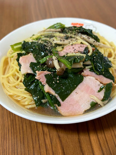 和風スープパスタ-レシピのメイン写真