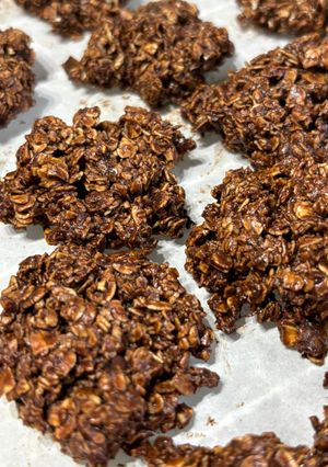 小麦粉なし！ココアオートミールクッキー-レシピのメイン写真