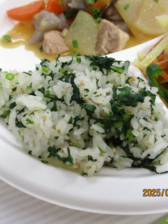 【坂下町メロンの会】春菊の香り混ぜご飯-レシピのメイン写真