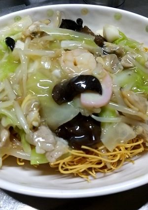 皿うどんのあんかけ-レシピのメイン写真