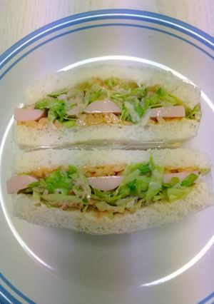 ごましゃぶマヨサンド-レシピのメイン写真
