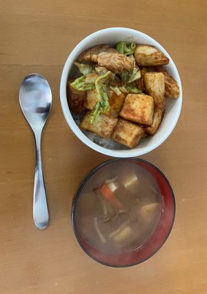 回鍋肉風ランチ丼-レシピのメイン写真
