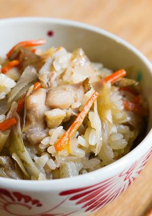 かしわ飯-レシピのメイン写真