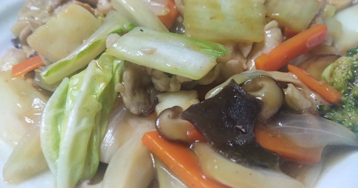 海鮮ミックス八宝菜 by どら猫 【クックパッド】 簡単おいしいみんなの