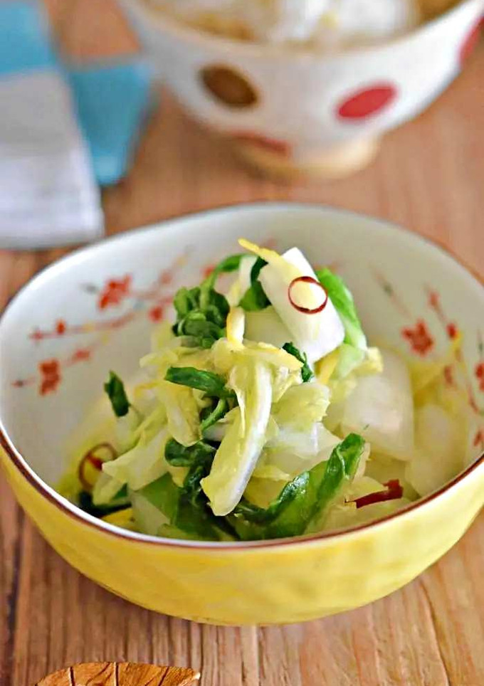 ゆず白菜の浅漬け【作り置き】-レシピのメイン写真