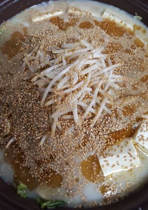 ピーラーで根菜も時短に!ゴマトリオの豆乳鍋-レシピのメイン写真