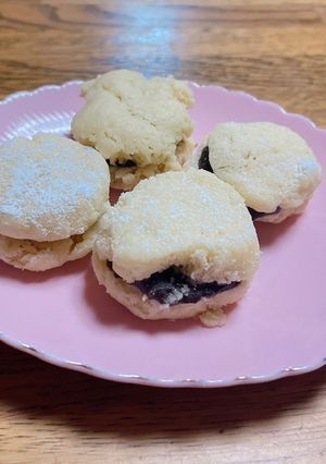 ザクホロクッキーのガナッシュサンド-レシピのメイン写真