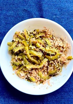 塩麹でゴーヤの佃煮-レシピのメイン写真