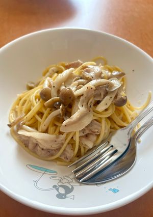 【簡単ワンパン】和風ぺぺパスタ-レシピのメイン写真