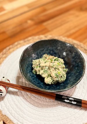 おつまみ、おもてなしにも!春菊の白和え-レシピのメイン写真