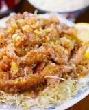 とろとろ豚バラねぎ塩レモン炒め定食🤩🍚