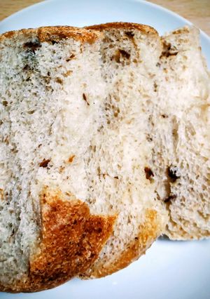 HBで作る！ふかふかライ麦レーズンパン-レシピのメイン写真