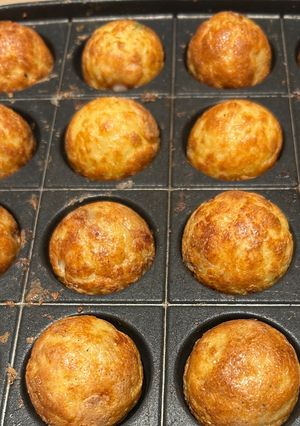 米粉で！カリッと美味しいたこ焼き♪-レシピのメイン写真