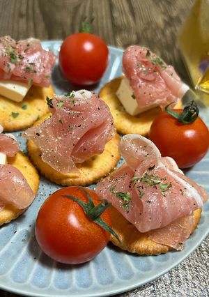 簡単 リッツクラッカー おつまみ-レシピのメイン写真